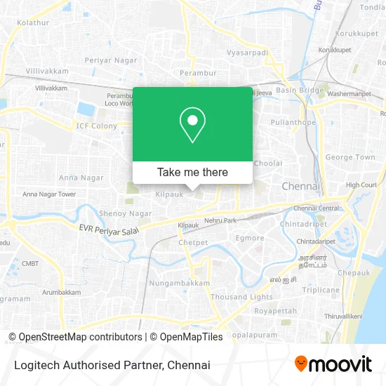 Logitech Authorised Partner map