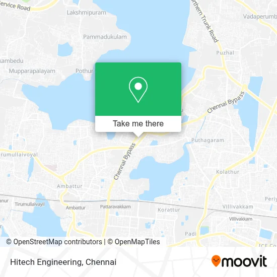Hitech Engineering map