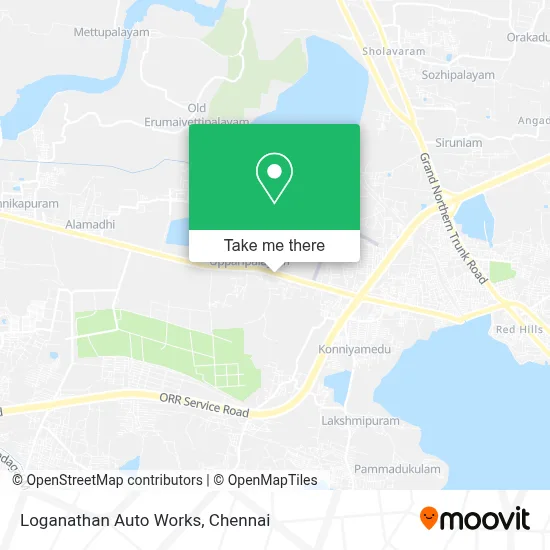 Loganathan Auto Works map