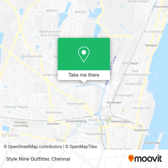 Style Nine Outfitter map
