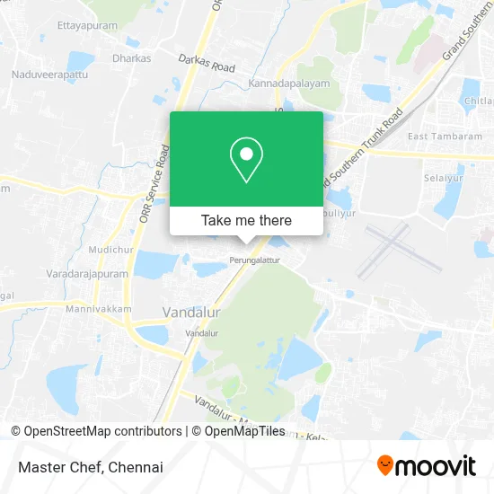 Master Chef map