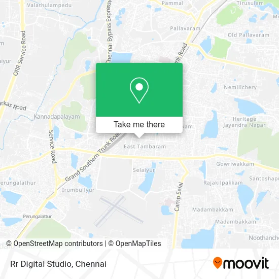 Rr Digital Studio map