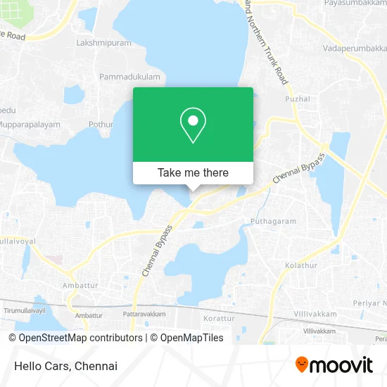 Hello Cars map