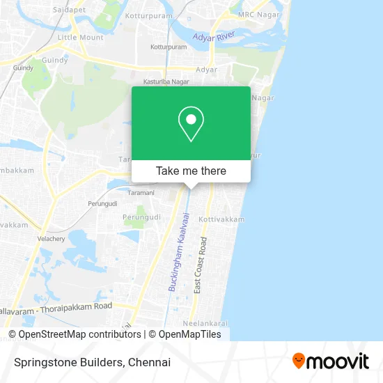 Springstone Builders map