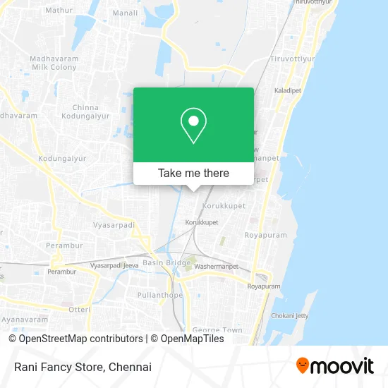 Rani Fancy Store map