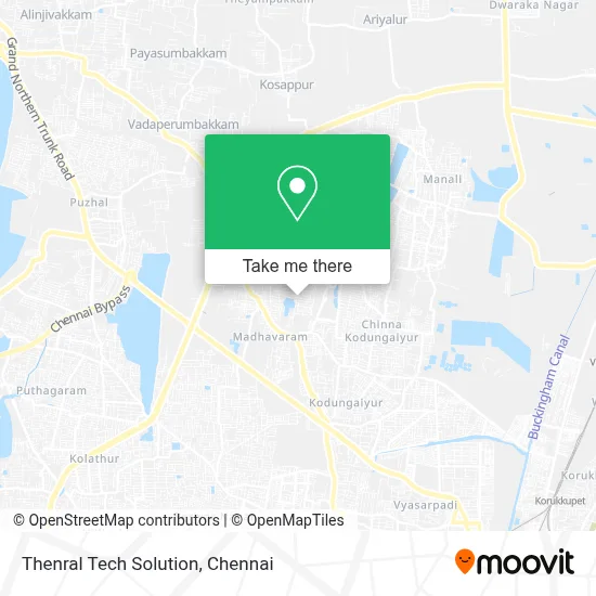 Thenral Tech Solution map