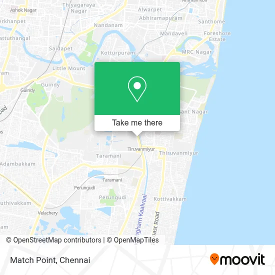 Match Point map