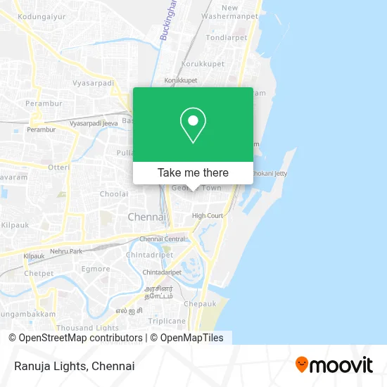 Ranuja Lights map