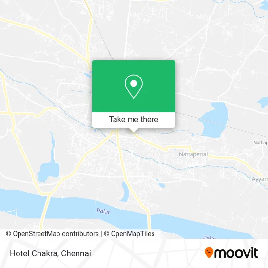 Hotel Chakra map