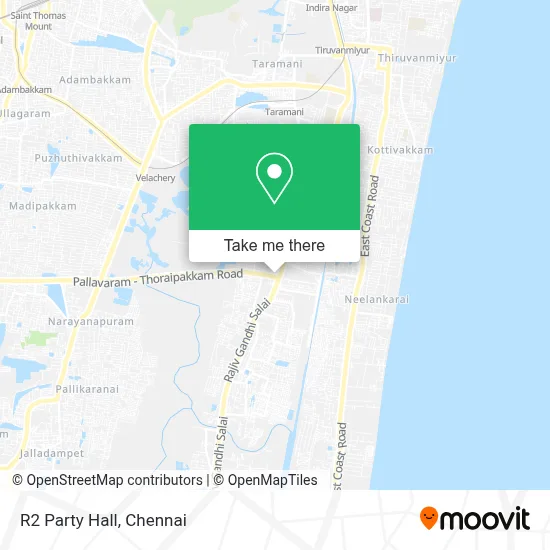 R2 Party Hall map