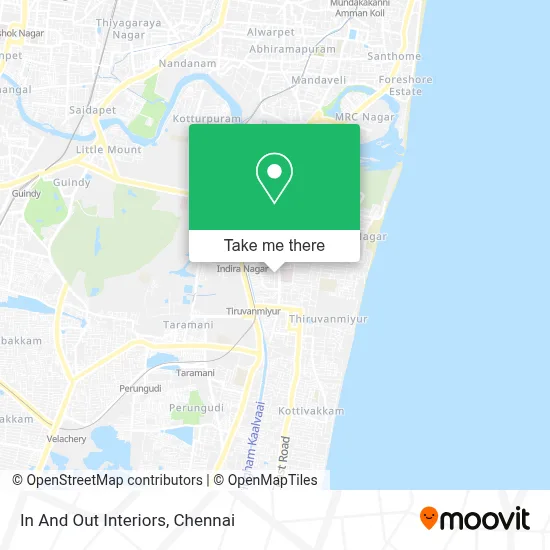 In And Out Interiors map