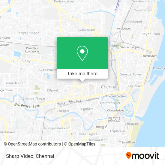 Sharp Video map