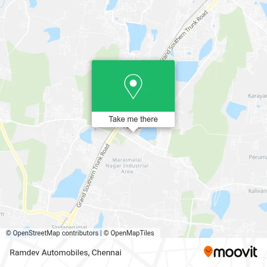 Ramdev Automobiles map