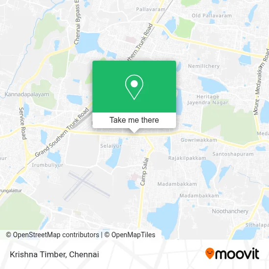 Krishna Timber map