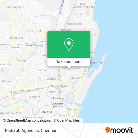 Rishabh Agencies map