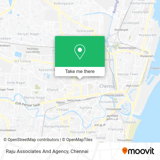Raju Associates And Agency map