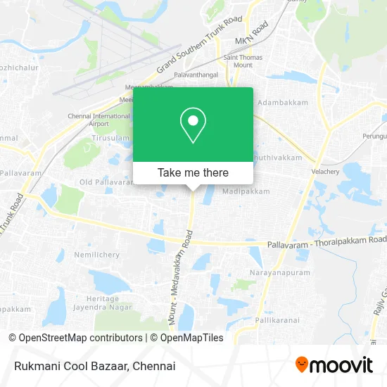 Rukmani Cool Bazaar map