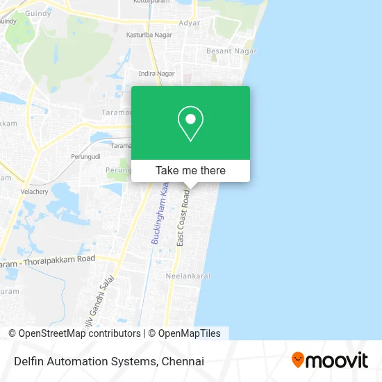 Delfin Automation Systems map