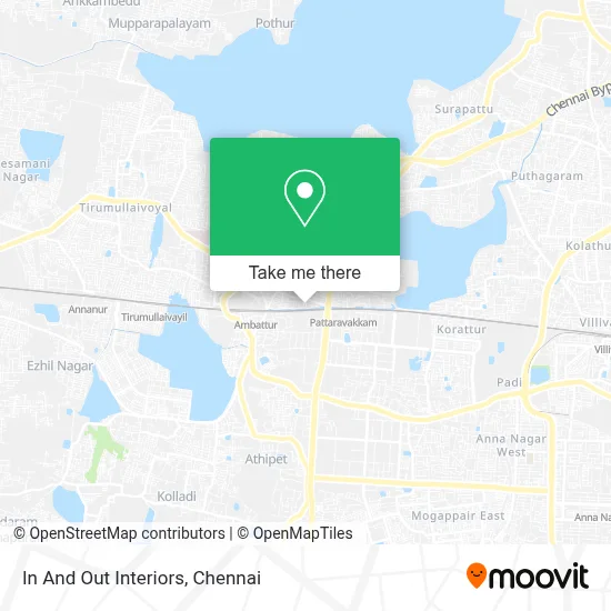 In And Out Interiors map