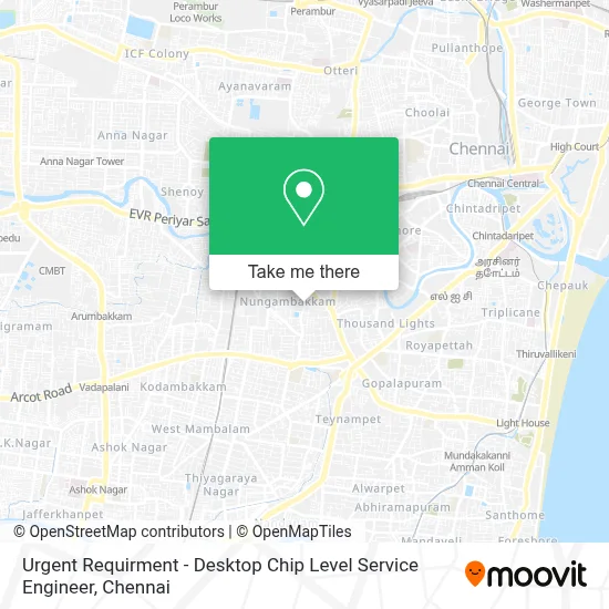 Urgent Requirment - Desktop Chip Level Service Engineer map