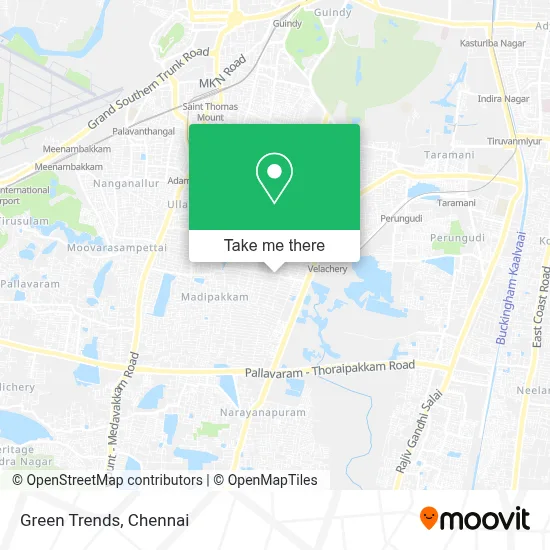Green Trends map