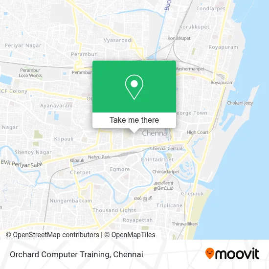 Orchard Computer Training map