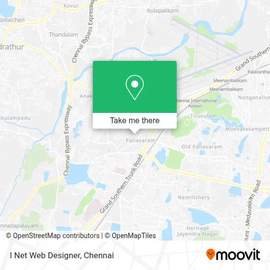 I Net Web Designer map