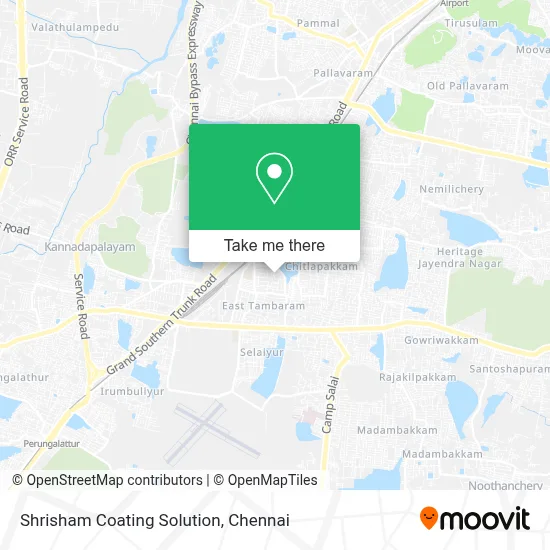 Shrisham Coating Solution map