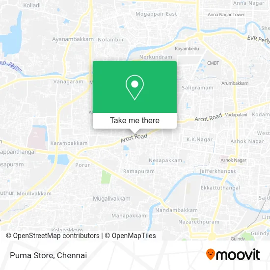 Puma Store map