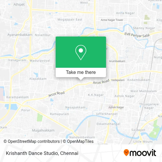 Krishanth Dance Studio map