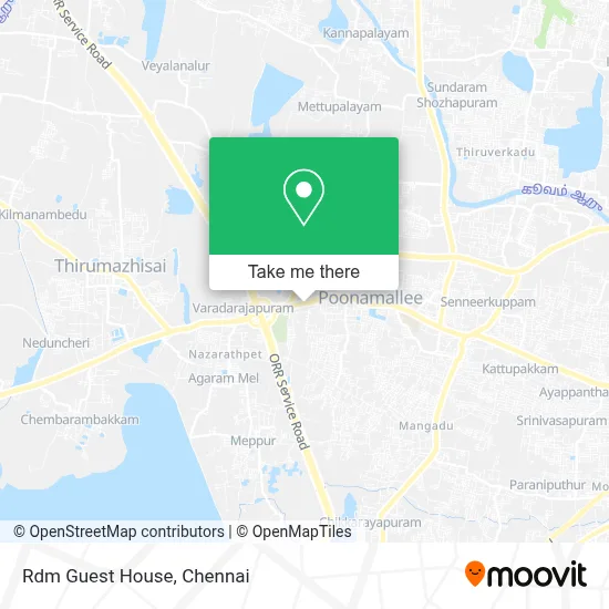 Rdm Guest House map