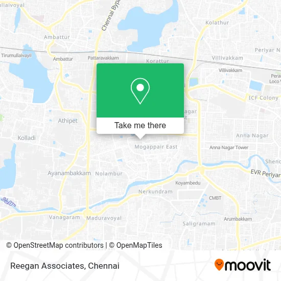 Reegan Associates map
