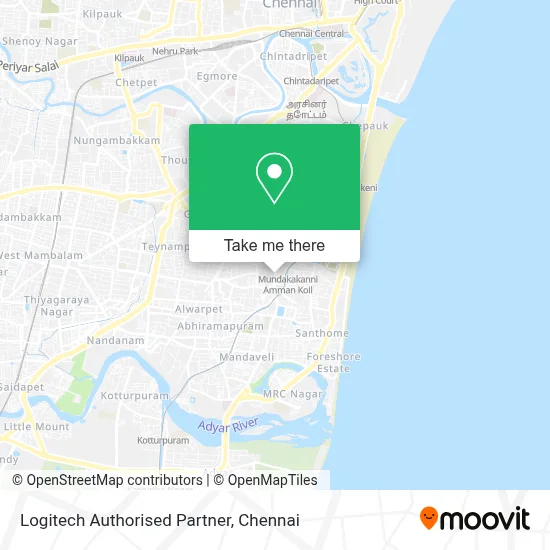 Logitech Authorised Partner map