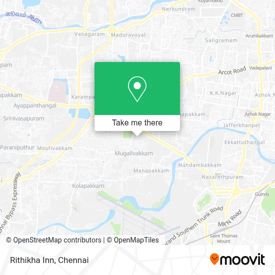 Rithikha Inn map