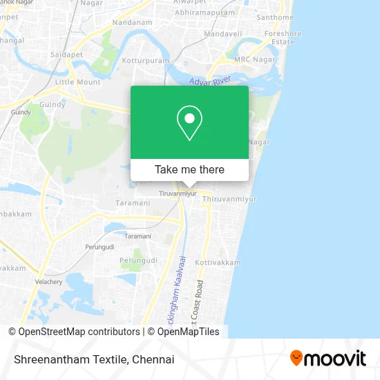 Shreenantham Textile map