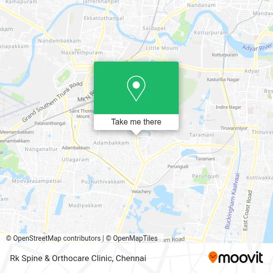 Rk Spine & Orthocare Clinic map