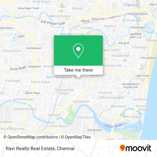 Ravi Realty Real Estate map