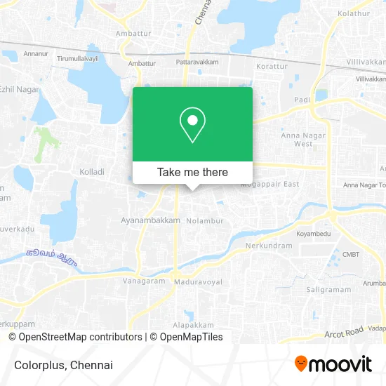 Colorplus map