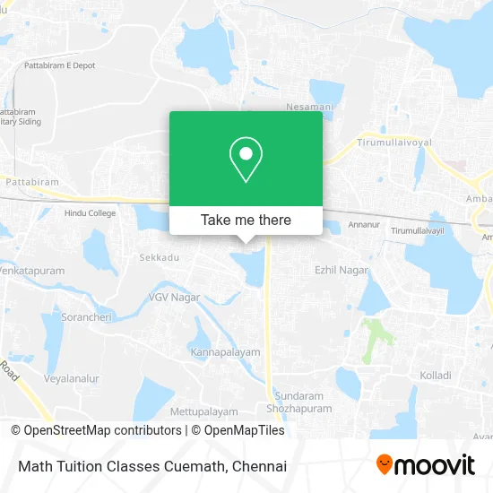 Math Tuition Classes Cuemath map