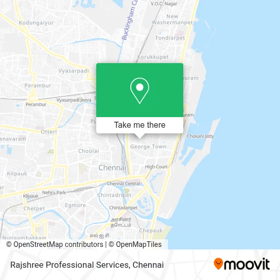 Rajshree Professional Services map