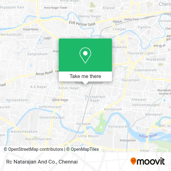 Rc Natarajan And Co. map