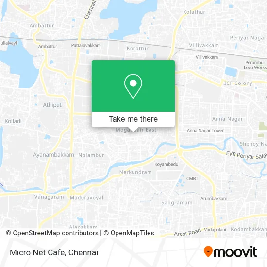 Micro Net Cafe map