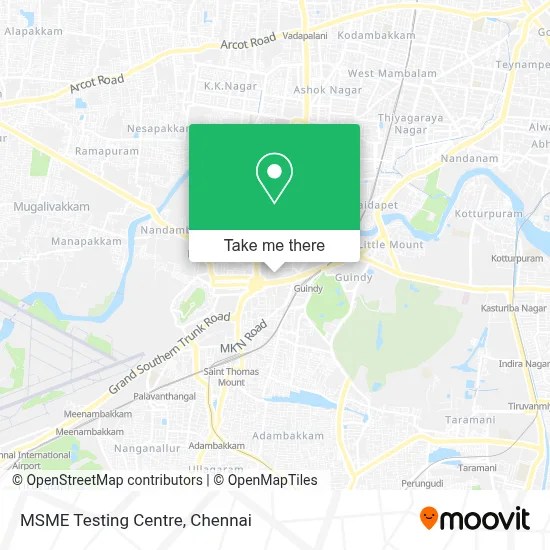 Msme Testing Centre map
