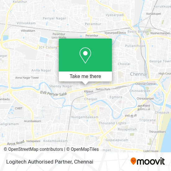 Logitech Authorised Partner map