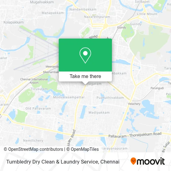 Tumbledry Dry Clean & Laundry Service map
