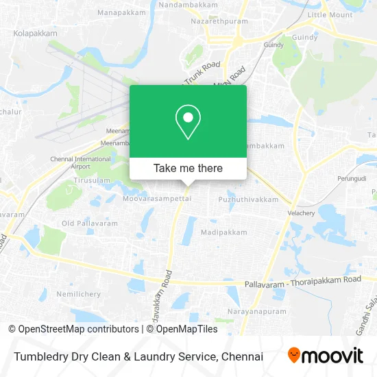 Tumbledry Dry Clean & Laundry Service map