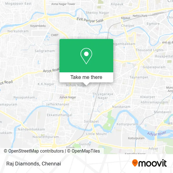 Raj Diamonds map