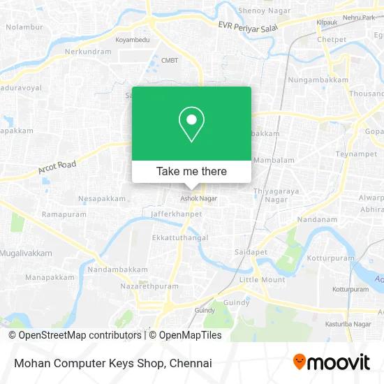 Mohan Computer Keys Shop map