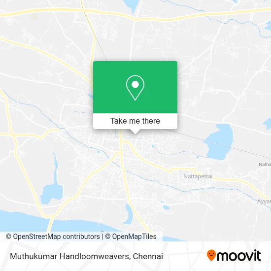 Muthukumar Handloomweavers map