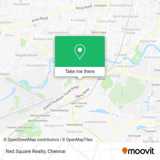 Red Square Realty map